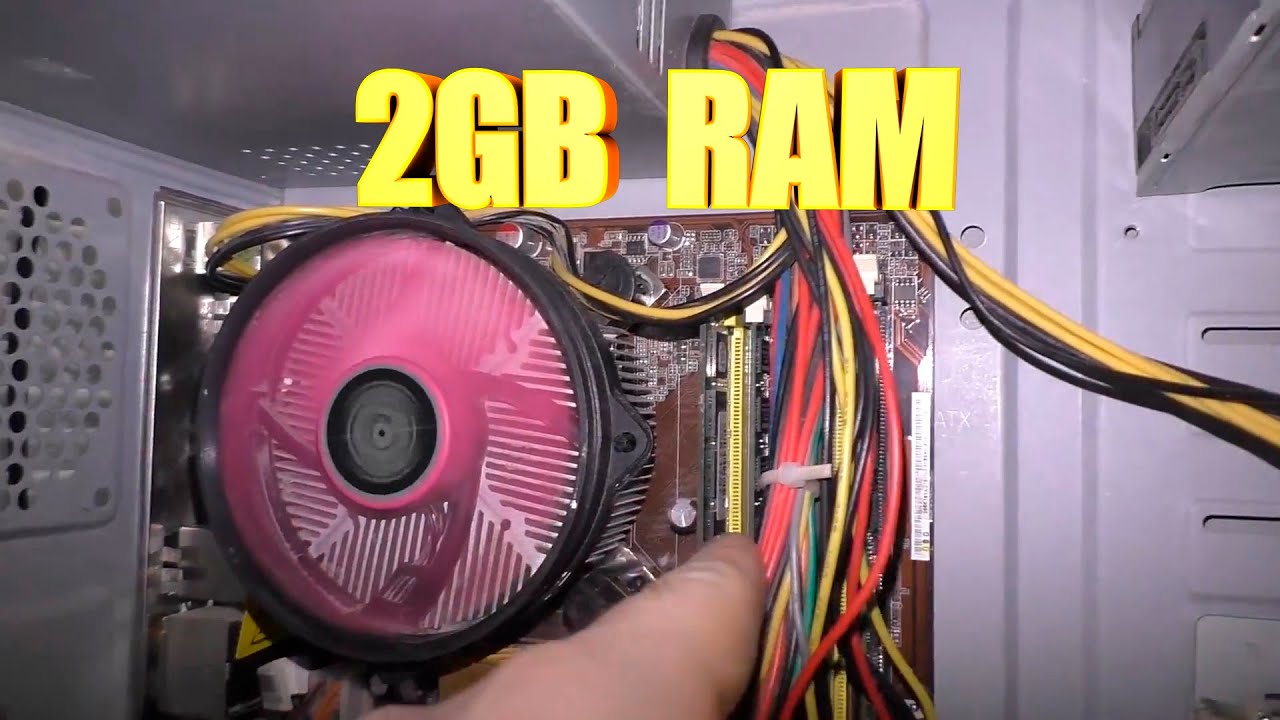 Добавил 2 ГБ оперативной памяти в старый компьютер