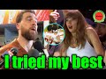 Travis Kelce breaks down in tears talking about GF Taylor Swift after Chiefs loss Eagles