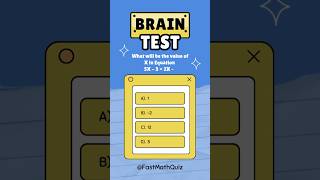 Quick Maths Challenge! ⏱️🧠 #MathsPuzzle #BrainTeaser #UKMaths #PuzzleOfTheDay #MathsChallenge