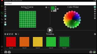 expressive pixels rainbow! and how I made it