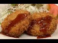 Menchi-katsu Recipe (Deep-Fried Breaded Ground Meat) | Cooking with Dog