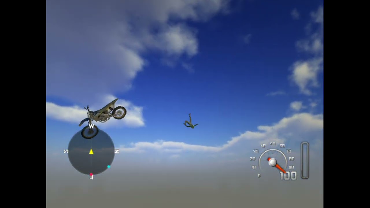 MX vs ATV Unleashed out of bounds