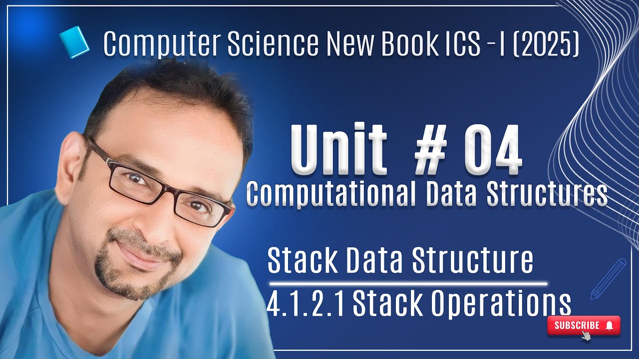 Unit#04: 4.1.2 Stacks and its Operations#stacks #pythonforbeginners # ...