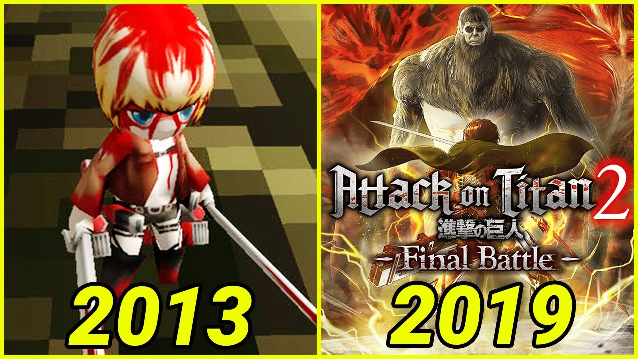 attack on titan games youtube