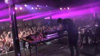 Naked Girl Jumps On DJ on Stage During Night Show