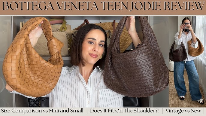 Comparing Different Bottega Veneta Jodie Sizes #shorts 