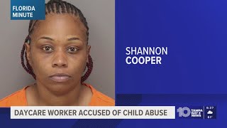Pinellas County daycare worker charged with child abuse