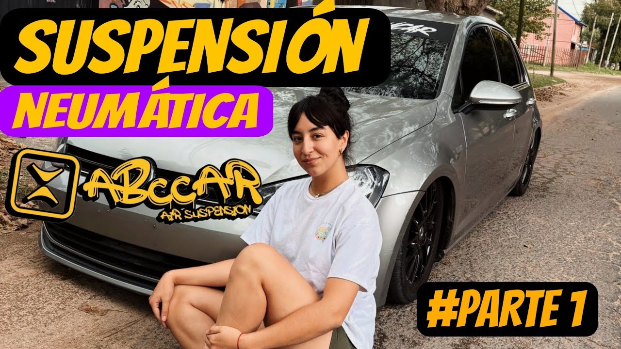 Instalando desde 0 suspensión neumatica vw golf de mi hermana. [PARTE1] ABCCAR