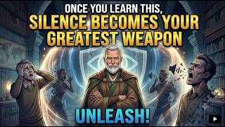 Once You Learn This, Silence Becomes Your Greatest Weapon Stoic Philosophy