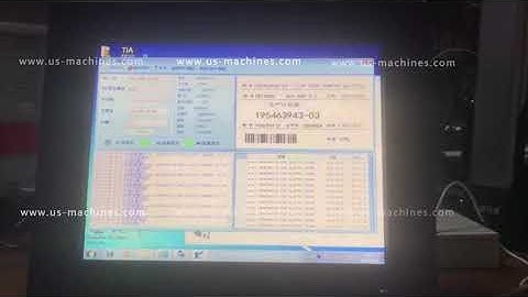 Real time barcode printing system label printing software computer video