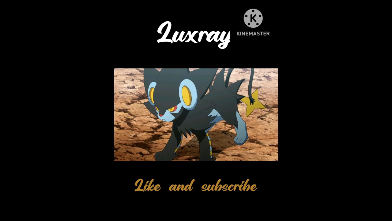 Clemont luxray full evolution chain🔥🔥🤩