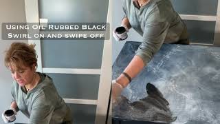 How to Update Your Laminate Countertops I Black Soapstone I Farmhouse Counters for under $200!