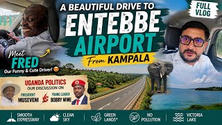Kampala to Entebbe International Airport on one of Uganda's smoothest and most scenic expressways. screenshot 4