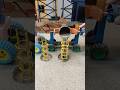 😱 Real Working Mini Tractor Making Cement Pillar | Amazing DIY Construction Machine 🚜 #shorts