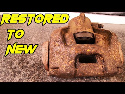 Rusty Brake Caliper