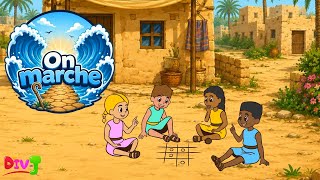 On marche  marche / Moise leve son baton - chanson chretienne afrobeat pour enfants