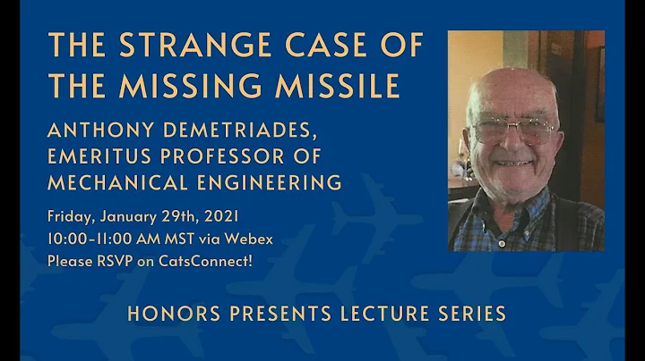Anthony Demetriades: The Strange Case of the Missi...