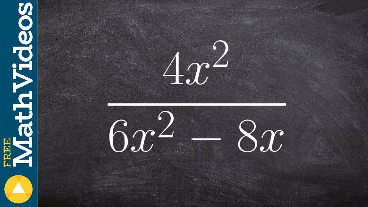 Simplify Rational Expression By Factoring Out A GCF YouTube Simplify Rational Expression By Factoring Out A GCF YouTube