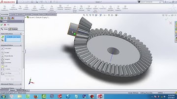 Solidworks tutorial #39 Mô phỏng bánh răng [simulation gear]