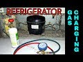 Refrigerator Gas Charging Fridge repair. R134a (In English)