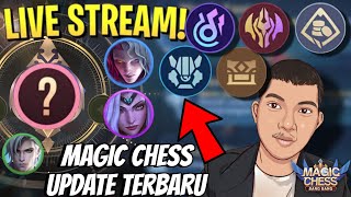 Kembali Bermain Magic chess Live  !! MAGIC CHESS UPDATE TERBARU LIVE STREAMING MOBILE LEGENDS