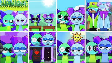 Incredibox - Sprunki but ONLY SULFUR and THYSTO in ALL Different Mods