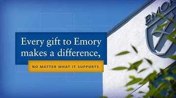 Thank you for being a part of the Emory community