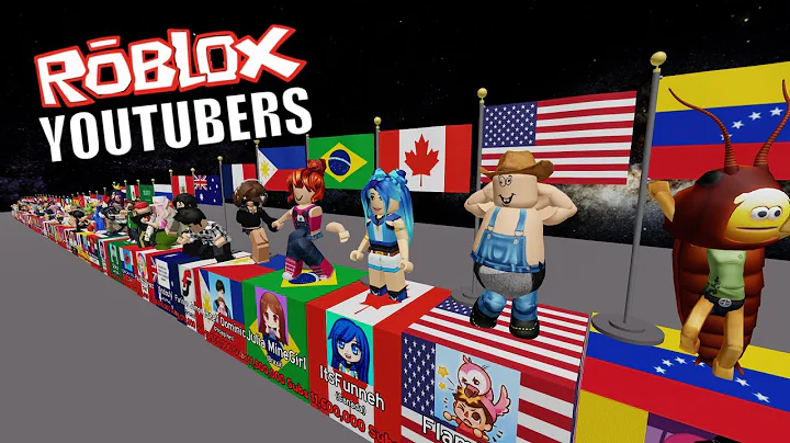 Most Subscribed Roblox Youtuber From Different Countries