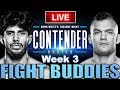 🔴  CONTENDER SERIES 2020 | WEEK 3 | REYNA VS COSCE LIVE FIGHT REACTION!