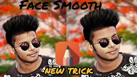 #hk edits Professional skin smoothing tutorial in Autodesk sketchbook #NEW TRICK