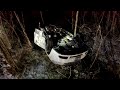 A CHRISTMAS MIRACLE???  ROLLOVER INTO THE WOODS WITH NO INJURIES!!!!