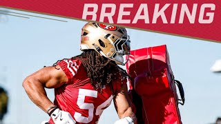 Download Lagu  BREAKING 🚨 49ers Fred Warner is officially OUT VS Seahawks  MP3