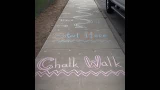 Harloe Math Week Chalk Walk