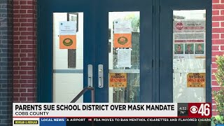 Cobb County parents suing Cobb County School District over mask mandate