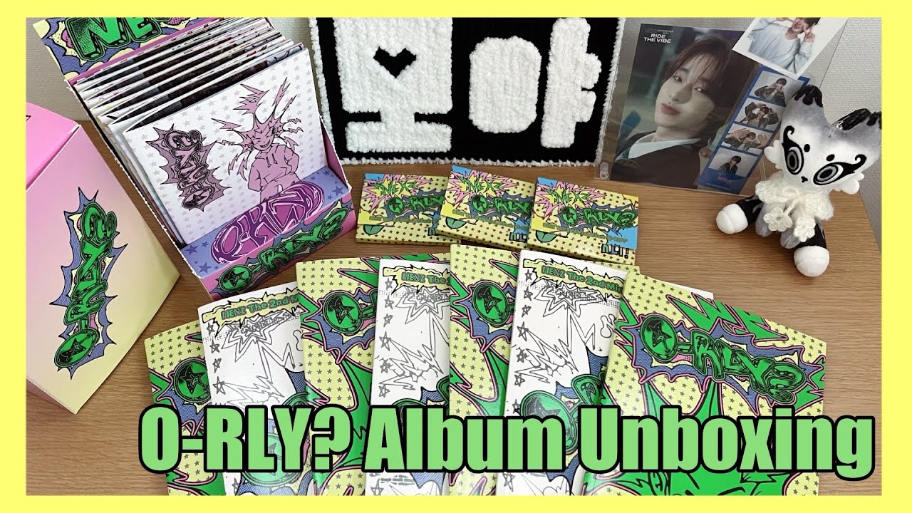 【NEXZ】O-RLY? Album Unboxing📦📦