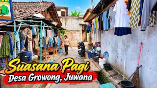 Melihat Suasana Pagi di Gang Sempit Desa Growong Juwana | Hidden Side of Rural Indonesia