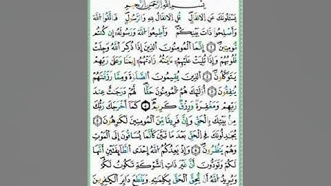 صفحة/١٧٧/ رواية ورش عن نافع/ سورة الأنفال/ ابو النور الهادي