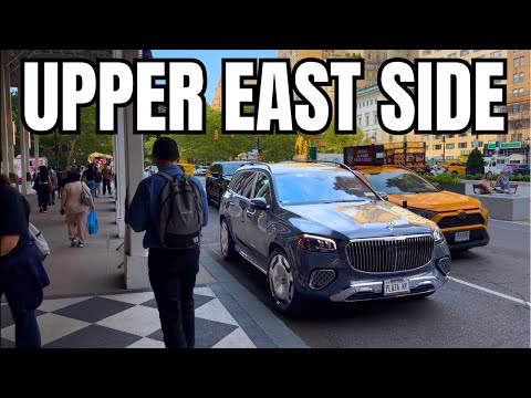 The Upper East Side of Manhattan - Walking NYC ULTRA-WEALTHY Neighborhood | 4K USA