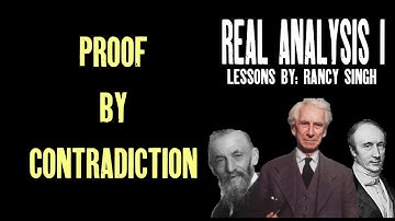 Proof by Contradiction, Proving Square Root of 2 is not Rational [Real Analysis]