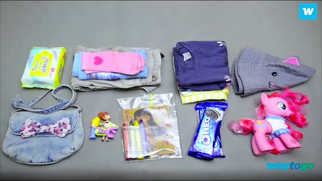 Packing a carryon bag for kids YouTube