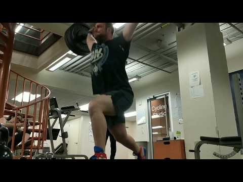 210 lbs 4+1 High Pulls Into Split Snatch and PODCAST!