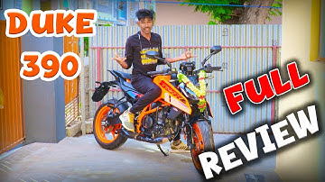 KTM Duke 390 full Review & features. TFT Display explanation.