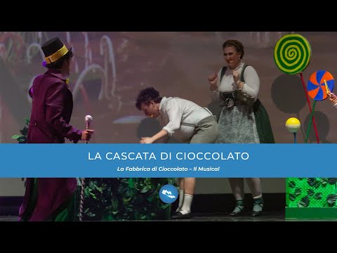 La cascata di cioccolato | LA FABBRICA DI CIOCCOLATO - Il Musical