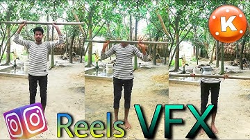 Invisible man effect in Kinemaster app /Instagram reels new VFX video edit invisible man /VFX sbtech
