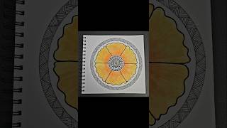 Easy Beginner Friendly Mandala | #mandala #mandalaart #meditativemandalaart #beginnerfriendly