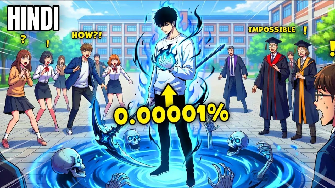 The Most Feared Class Awakens in the Weakest Student! - Manhwa Recaps in Hindi