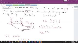 Mealy Machine Solved Examples