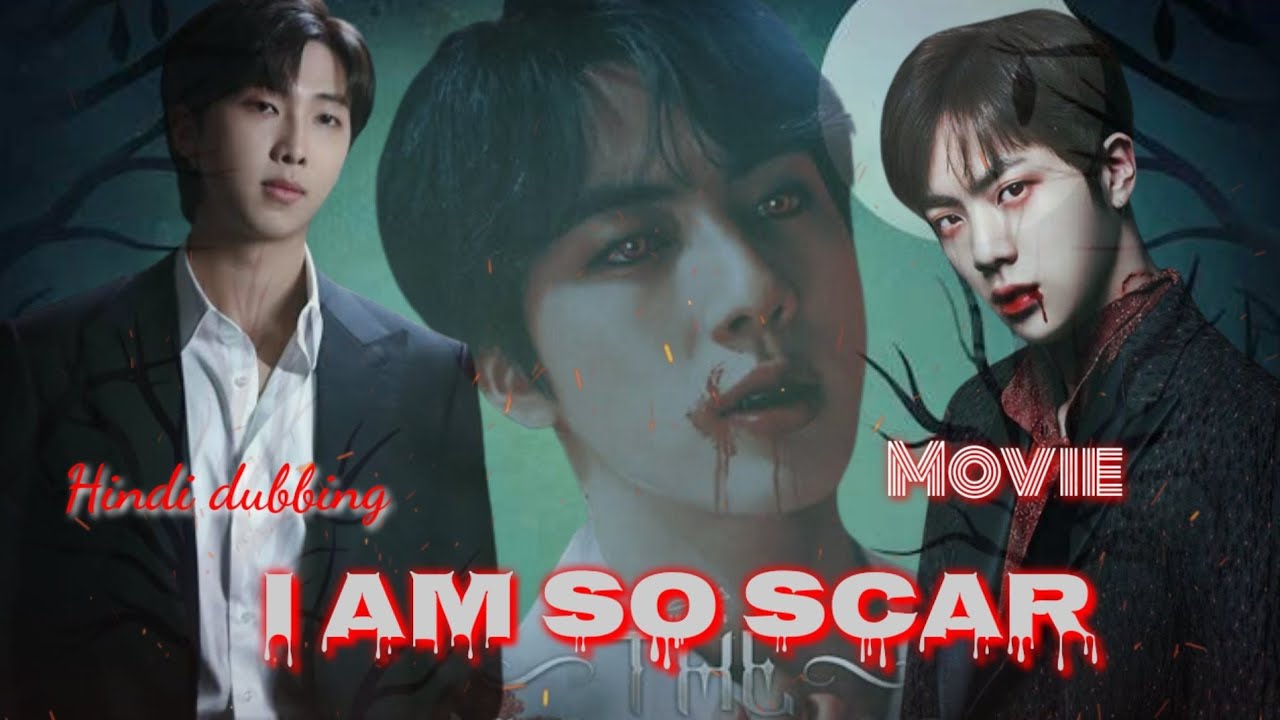 🥳RM's Birthday special🥳 😰I AM SO SCAR😰 (Movie) {Hindi dubbing} #namjinlovestory 😈😍💜