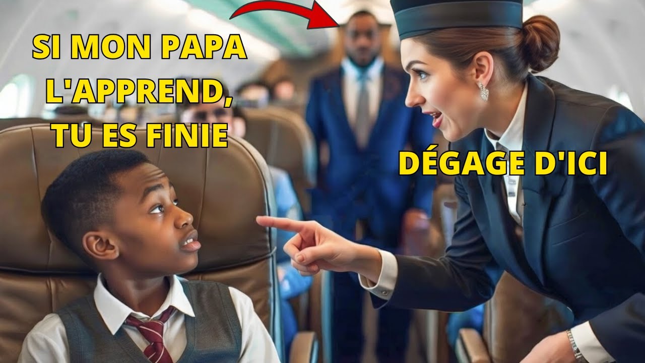 Une hôtesse de l'air l'humilie et lui refuse la 1ere classe, et elle découvre qui est son père !