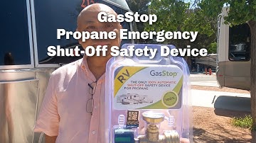 GasStop propane 100% Emergency Shut-Off Safety Device for the Globetrotter Airstream